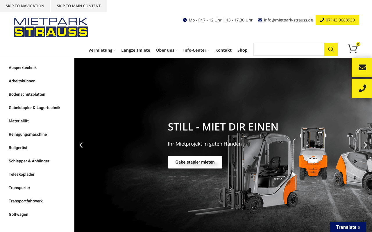 Mietpark Strauss